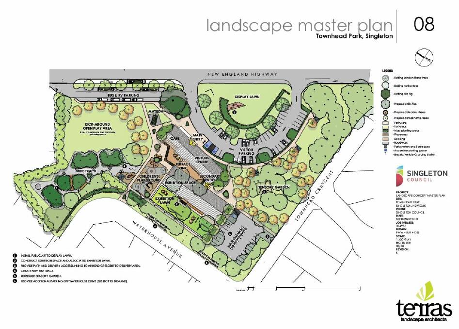 IMPROVEMENTS: The design of new look Townhead Park which was adopted by Singleton Council at its meeting this week.