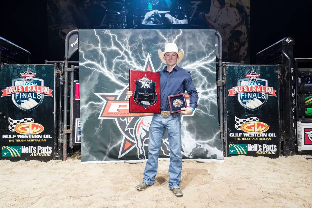 Former PBR Australian Champion, Cody Heffernan, earned his first national title in 2016 and has his sights set on winning another this year at the 2018 Grand Finals in Townsville. Photo supplied