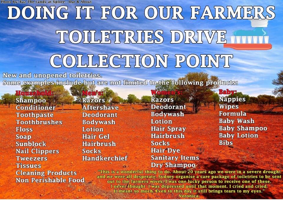 Helping hand for farmers especially those in the Upper Hunter enduring one of the worst droughts in 100 years 