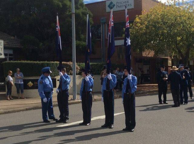 Maitland Anzac Day march. Picture: Amanda Playford