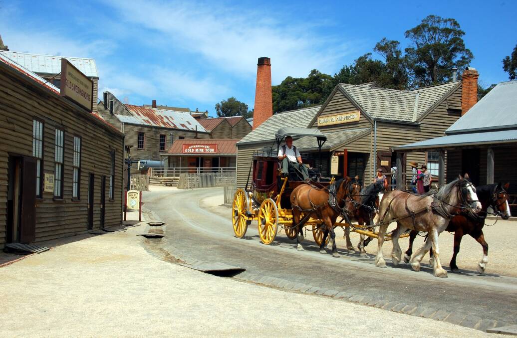 Sovereign Hill is a living museum presenting the story of Ballarat as a goldrush boomtown.