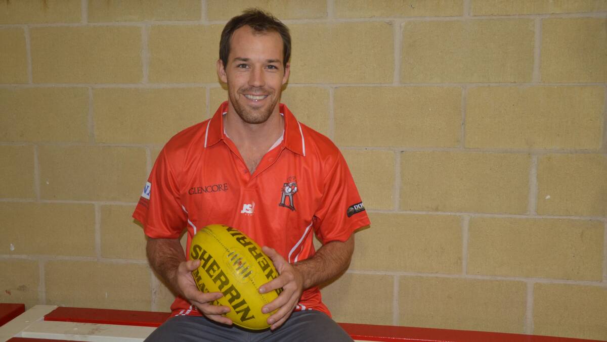 EXTENSIVE EXPERIENCE: Singleton Roosters midfielder Andrew Scott is hoping to lead the club’s resurgence in the Black Diamond AFL.