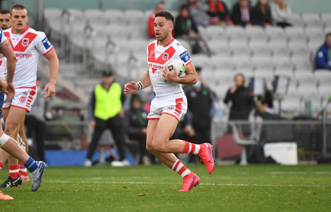 St George Illawarra's Corey Norman was dropped after another quiet game against South Sydney in round 12. Picture: GRANT TROUVILLE NRL IMAGERY