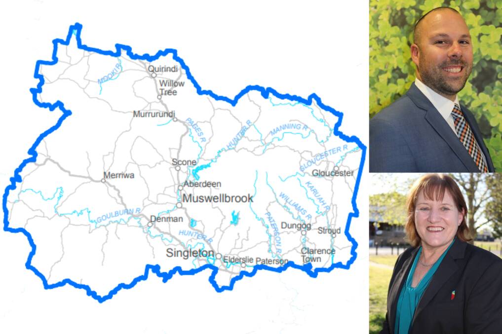 BATTLEGROUND: The electorate stretches to Quirindi in the north and Singleton in the south. Scone councillor James Burns has ruled himself out for Nationals preselection, while Singleton mayor Sue Moore has emerged as potential front-runner.