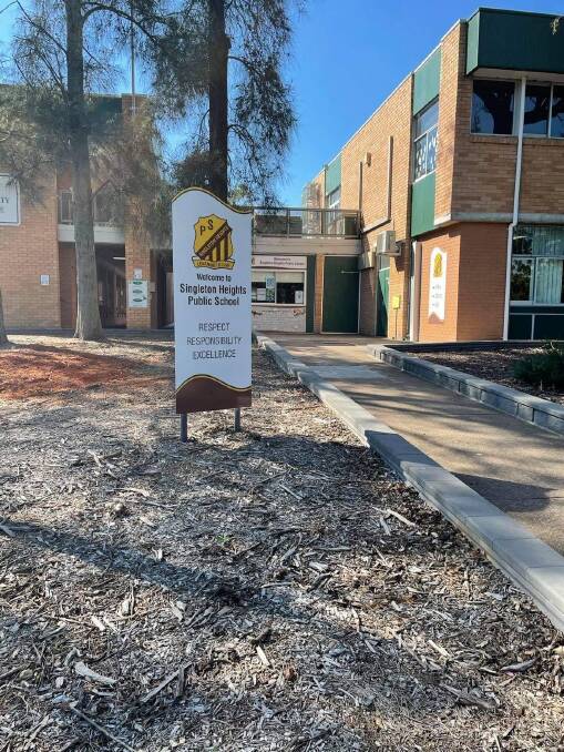 Singleton Heights Public School was the site of another break-and-enter on Monday.