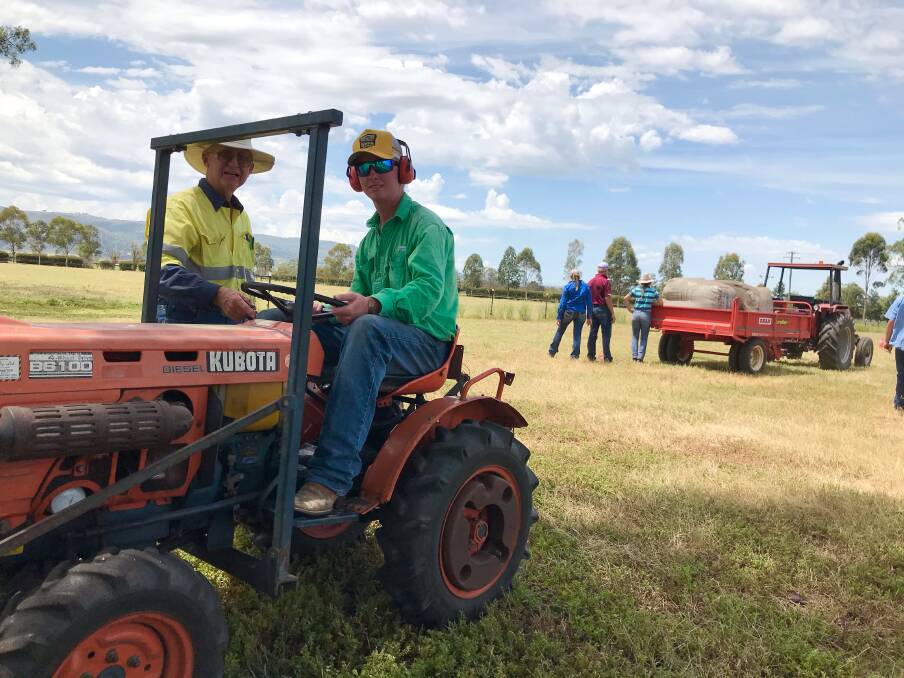 VITAL SKILLS: Local farmers participating in drought recovery courses offered at the recently sold TAFE NSW campus on Flemington Drive, Scone. Photo: Supplied