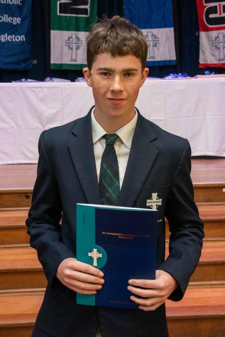 HIGH ACHEIVER: St Catherine's College student Charlie Ray got three band 6s and was the 2020 school Dux.