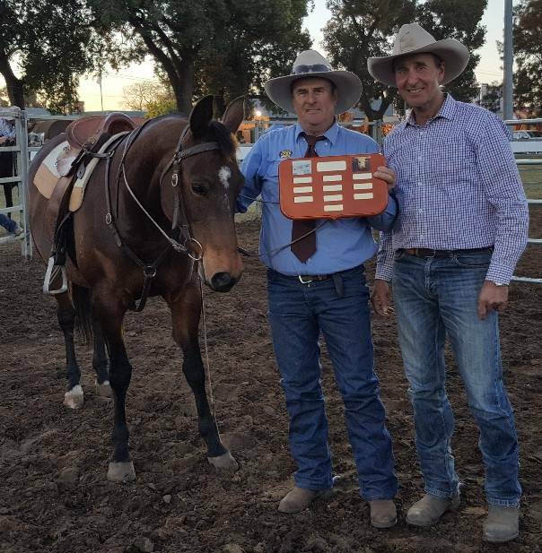 RECORD NUMBERS: From competitor to organiser, Mark McNamara (left) is expecting a big year for the Singleton Campdraft.