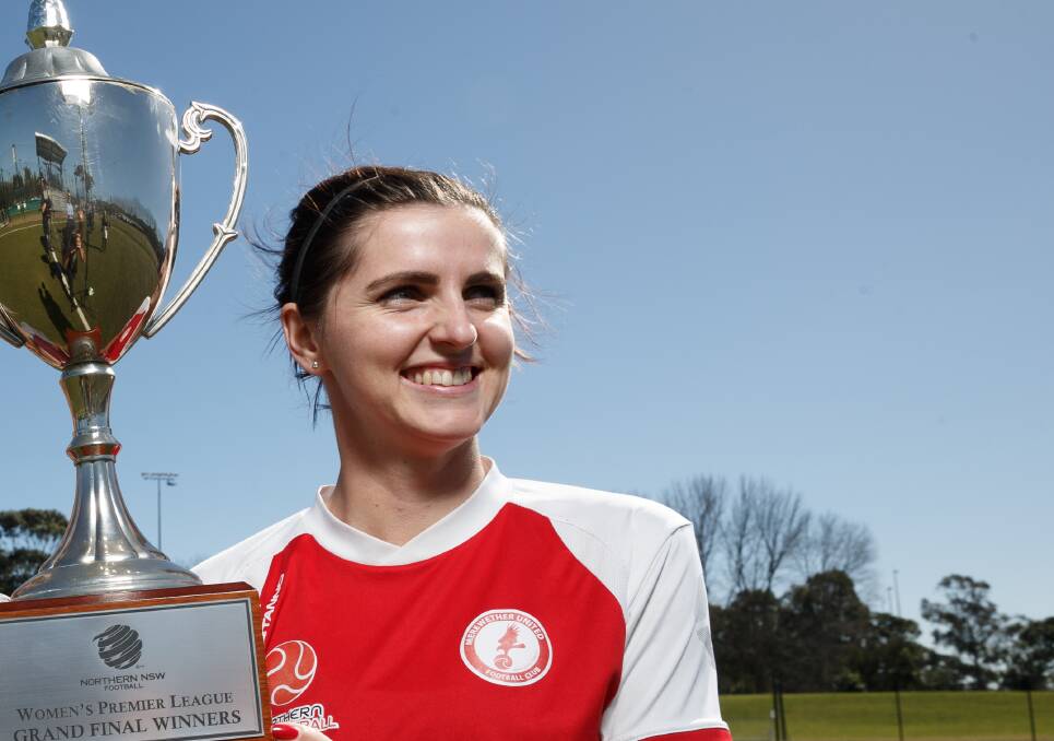 BACK: Merewether have welcomed the return of long-serving player Lori Depczynski after a season out of Herald Women's Premier League. Picture: Max Mason-Hubers