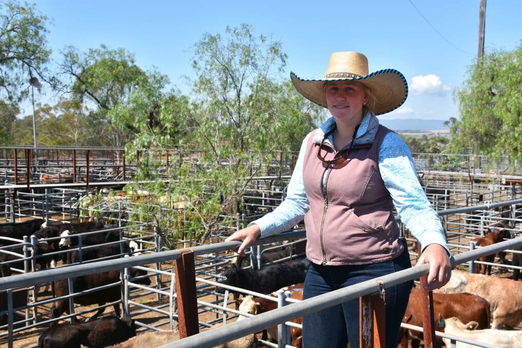 RESILIENCE: Kelly Wicks is one of the few female livestock buyers in Northern NSW. Despite stepping into the position as a result of hardship, she's proven she is more than capable of getting the job done.