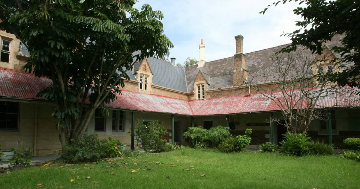 PARRA GIRLS HOME: Photo shows a section of the Parra Girls Home buildings. Photo by Peter Rae.