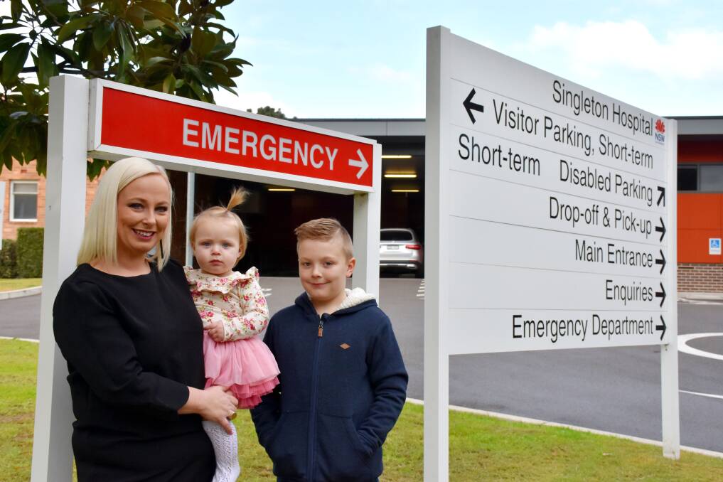 MAMA TRIBE: Event ambassador, Kirsty Boag with her daughter Annika and son Christrian. The family are looking forward to supporting the hospital through the 'Babes & Picnics' event.