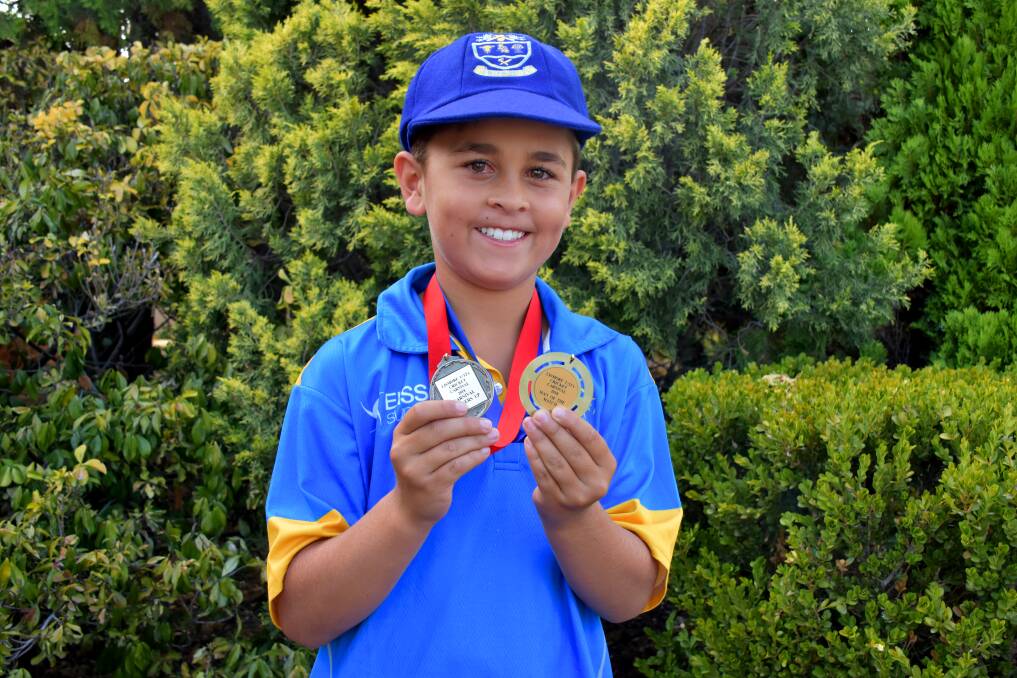 FINE FORM: Keanu Botha showcased his skills in Lismore last week, as the U12’s Hunter Valley Representative side claimed a spot in the grand final. 