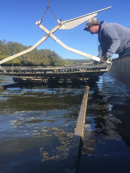 ENVIRONMENT: Cole Bros Oysters, Karuah sell 80 per cent of their production their retail outlet.