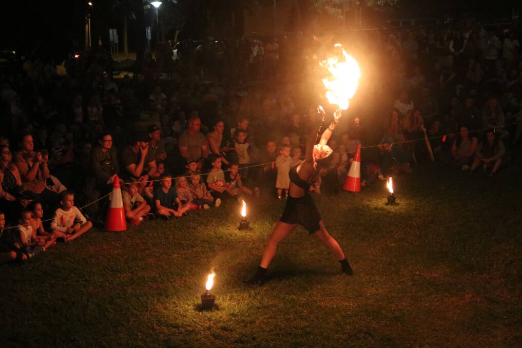 EVENTS: Utopian Fire Dancers at Singleton Council’s inaugural Firelight, with up to 1,500 people enjoying the event.
  

