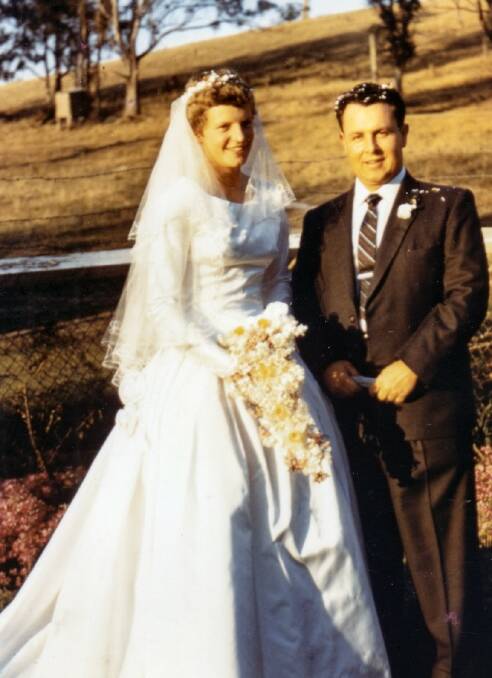 Bob and Peggy Moore married in 1960. 