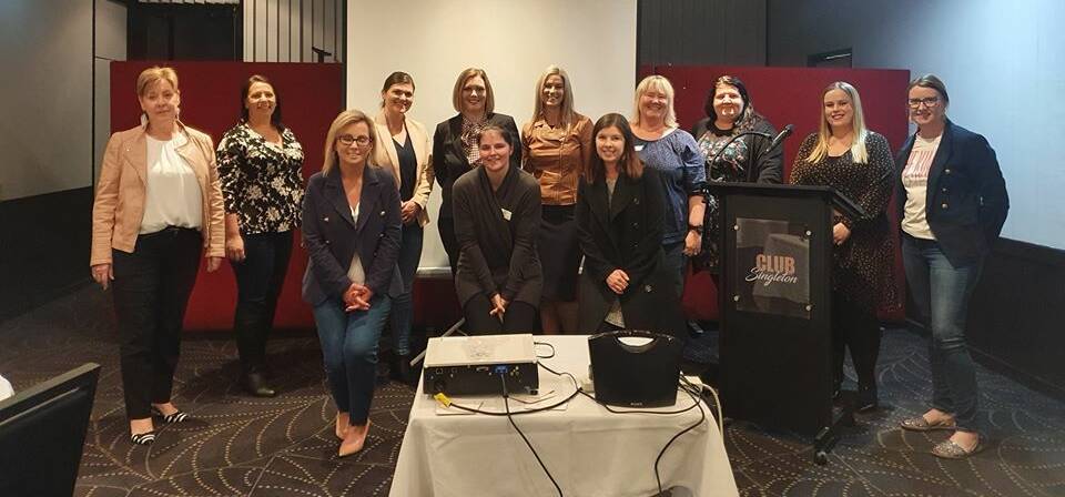 SINGLETON WOMEN IN BUSINESS: Businesswomen from across the Singleton shire gathered at Club Singleton last month. Image Supplied. 