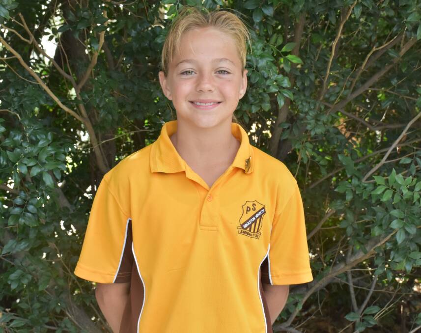 SWIMMER: Eleven year old Maronay Smuts is preparing for the NSW PSSA U12 girls 50m freestyle across the next few weeks. 