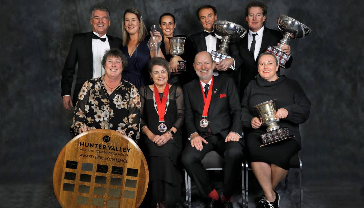 2021 LEGENDS DINNER: More than 300 guests attended the 2021 Hunter Valley Legends & Wine Industry Awards evening last Thursday evening at Oaks Cypress Lakes Resort. 