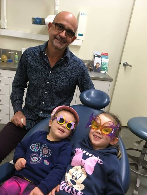 Dr Manuel Velarde providing a comfortbale and fun trip to the dentist for kids. 