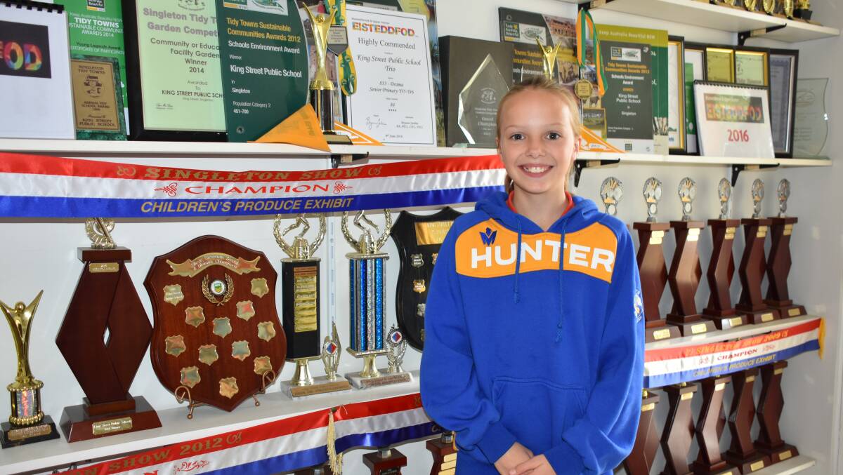 POCKET ROCKET: King Street Public School's Year 6 Student, Elise Kerr goes to State Cross Country Championships for a second time in two years. 