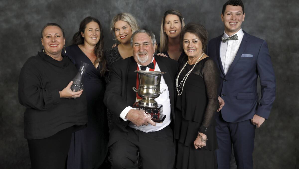 WINS ALL ROUND: Scarborough Wines Co. left the event with a quadfecta win at the awards evening. 