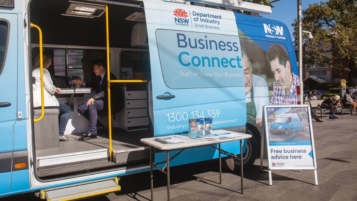 BUSINESS: The NSW Government's Business Bus is visiting communities across NSW. 