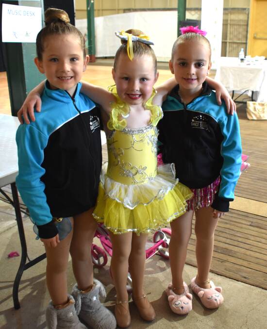 Trio of young tappers travelled from the Central Coast to compete. 
