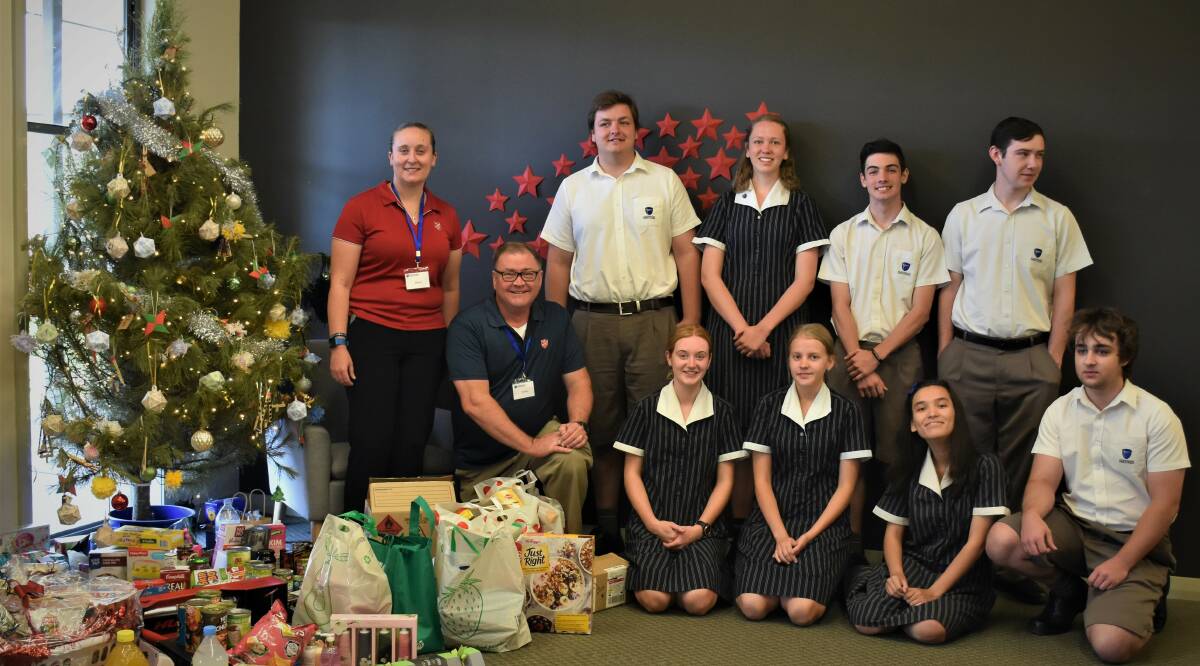 HEART WARMING: The Australian Christian College have teamed up with the Singleton Salvation Army to help give the gift of joy and hope to local children and families suffering from poverty this Christmas. 
