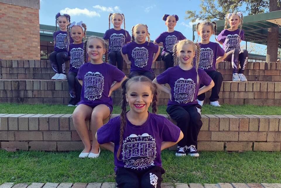 SQUAD: Sarah Brown Dance Studio mini troops took the Civic Stage to perform pom, jazz, hip hop and lyrical routines at the Hunter Valley Dance Challenge. 