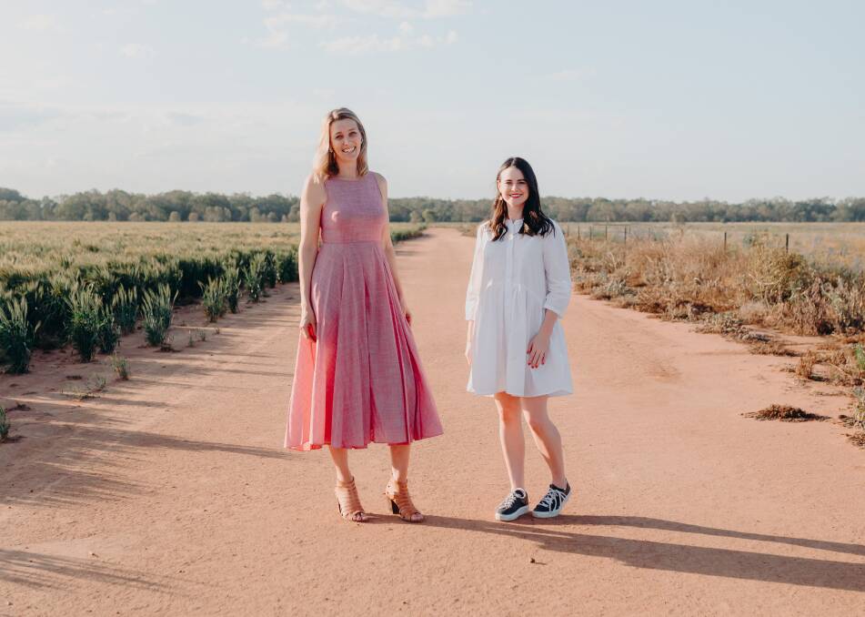 Collaboration: Buy From The Bush founder Grace Brennan and PayPal consumer shopping expert Danielle Grant at Warren. Photo: Nat Salloum Photography