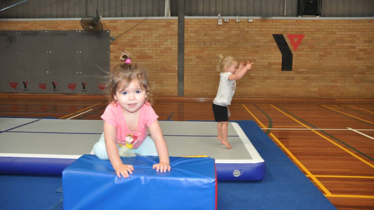 JUMPING FOR JOY: Children will learn basic, yet vital movements through the program helping to develop essential skills.