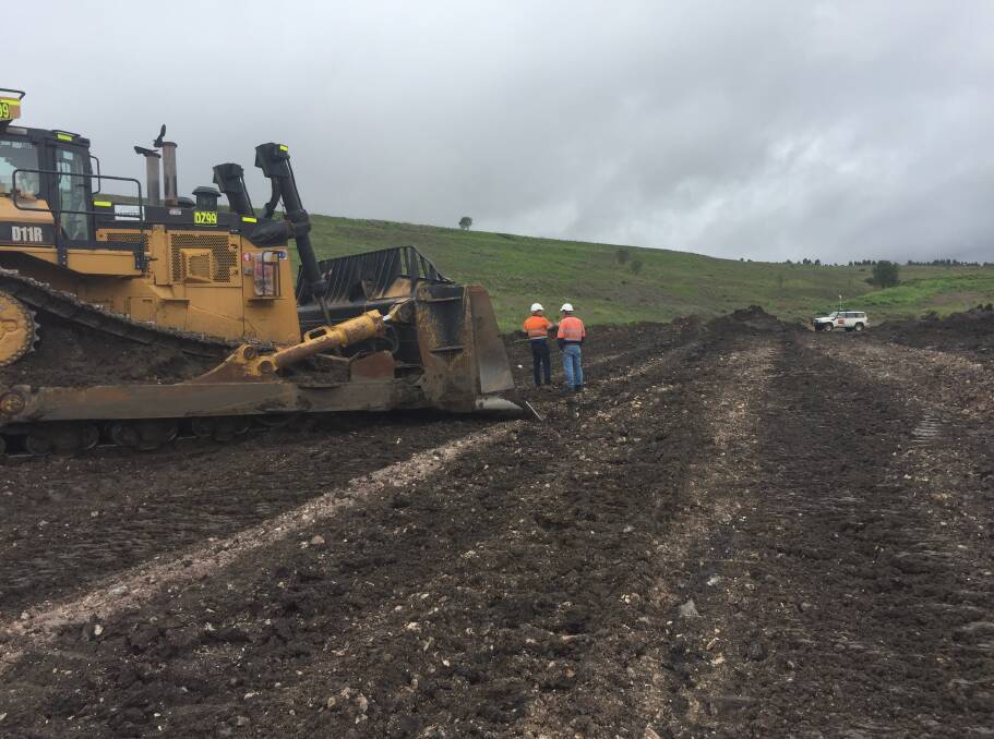 Work has commenced at the Drayton site, which was acquired by Malabar Coal in May of 2017.