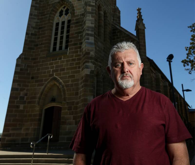 Warning: Advocate for child sex abuse survivors Peter Gogarty says a national apology is not enough. Picture: Marina Neil