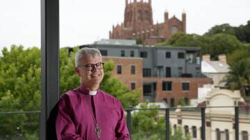 History: Newly-elected Newcastle Anglican Bishop Peter Stuart wants the church to lead on social justice issues.