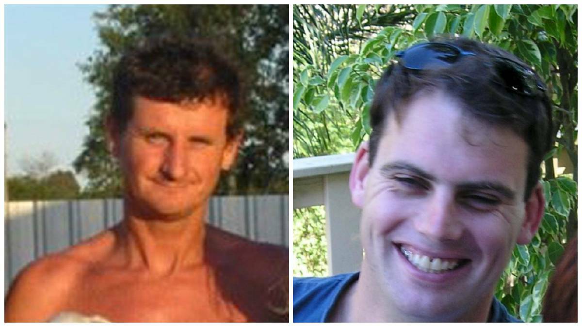 Killed: James Mitchell, 49, and Philip Grant, 35, who were killed in a 2014 incident more than 500 metres underground at Austar underground coal mine west of Cessnock.