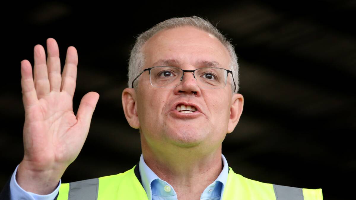 Turns out it was all Scott Morrison's job after all. Picture: James Croucher
