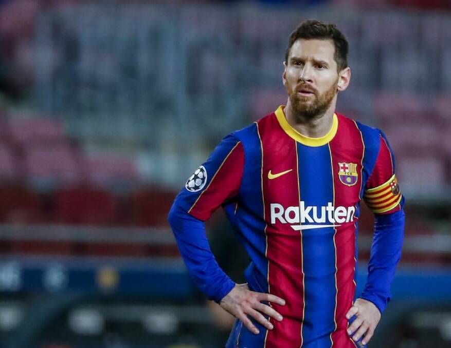 Barcelona have announced that their greatest player Lionel Messi is to leave the club. Picture: AP