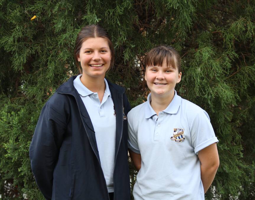 HUNTER TEAM: Merrick says Vesper has inspired her and the year nine Singleton High School students will play together at the Riverside Oaks Golf Resort.