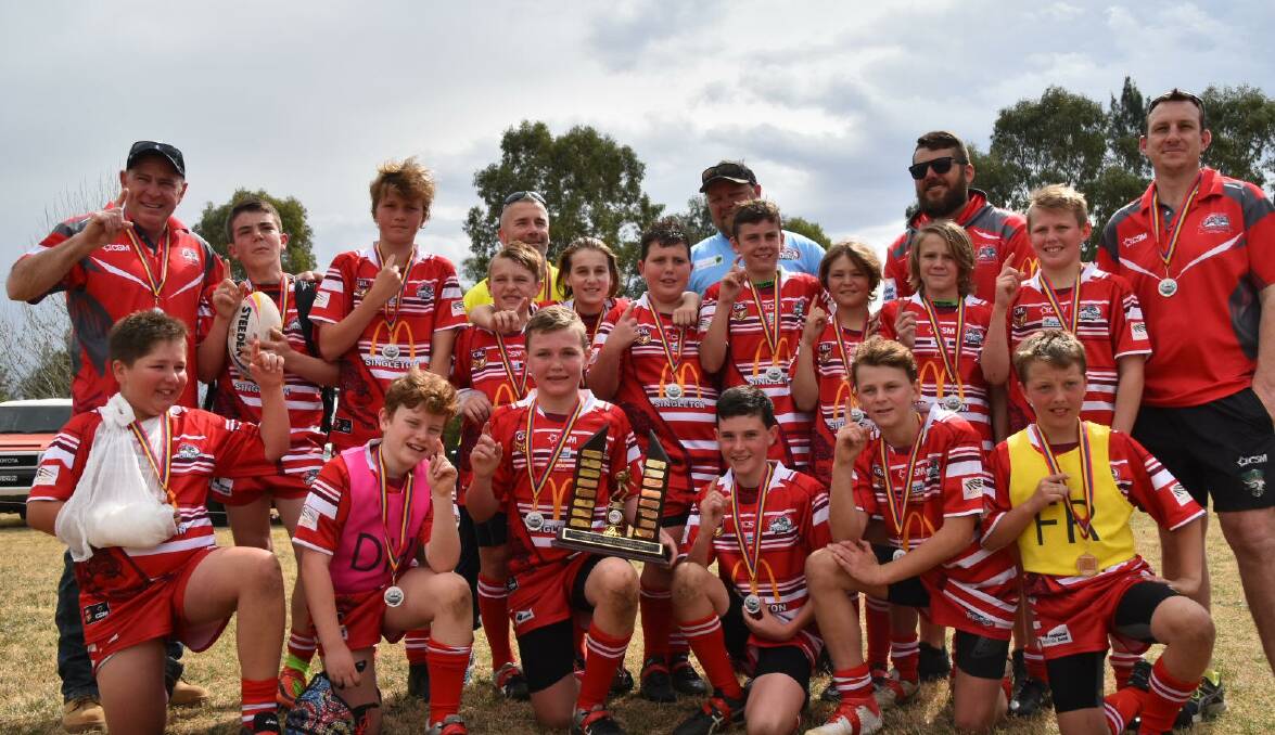 U12: Division 1 Maitland and District Junior Rugby League Premiers in 2018.