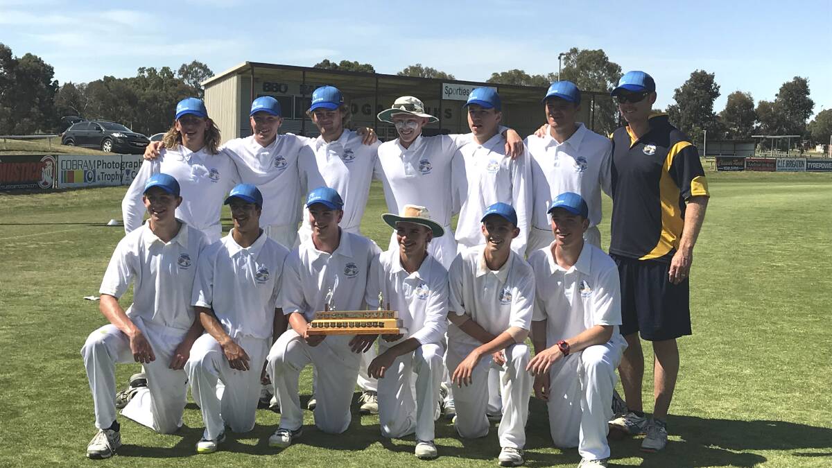 STATE CHAMPIONS: Barry was a part of the undefeated Hunter side who won their third NSWCHSSA Boys Cricket Championship on Thursday.
