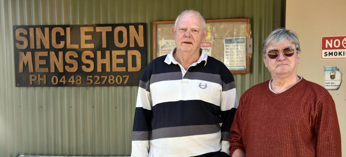 NEW TIME: The Singleton Men's Shed welcomes new members to join them at 37 Combo Lane. Meet new friends or catch up with old ones in a supportive environment.