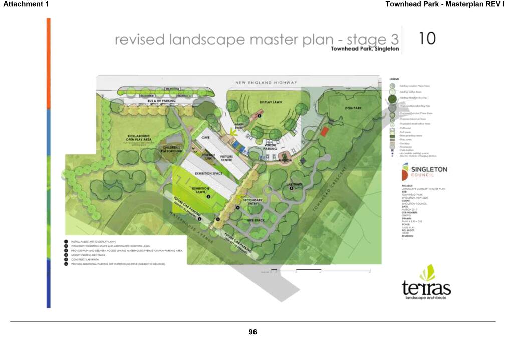 NEW ENTRY: Proposed plan for Townhead Park to which alterations may be made from recent submissions.