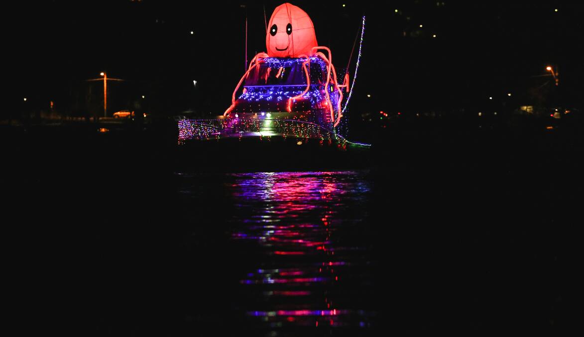 A participant in the 2018 "Float Your Boat" parade. Picture: Marina Neil