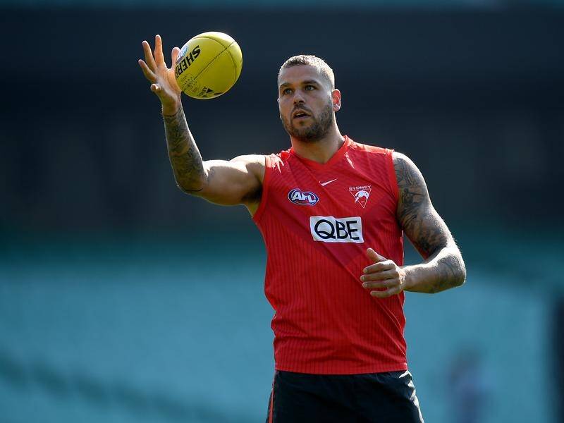 AFL star Lance Franklin will play for the Sydney Swans against Melbourne at the MCG.