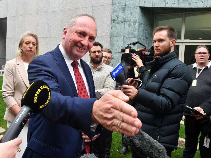 Barnaby Joyce believes he can achieve cut-through for the Nationals at the cabinet table.
