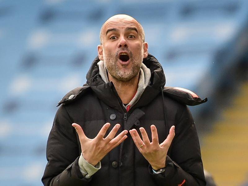 Pep Guardiola is exhorting his Man City players to show their European best in the Champions League.