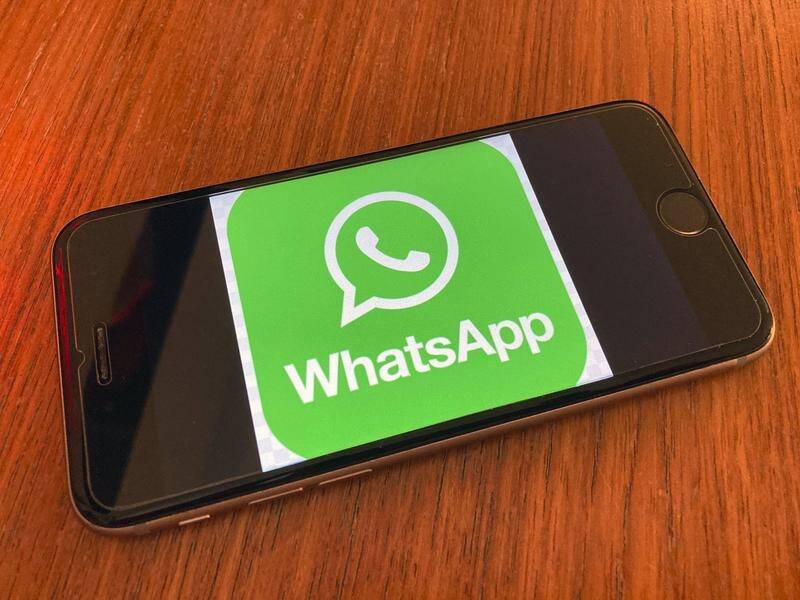 WhatsApp is back online after a global outage. (AP PHOTO)