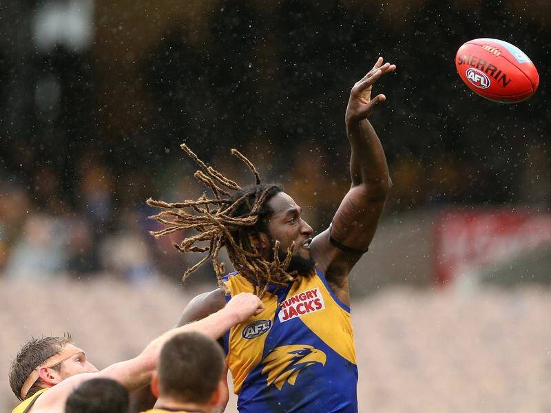 Nic Naitanui is getting back to some of his pre-injury form with West Coast.