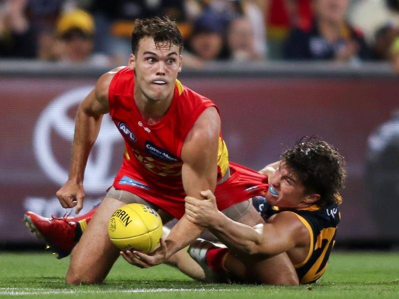 AFL premiers Geelong look set to secure Jack Bowes from the Gold Coast Suns. (Matt Turner/AAP PHOTOS)